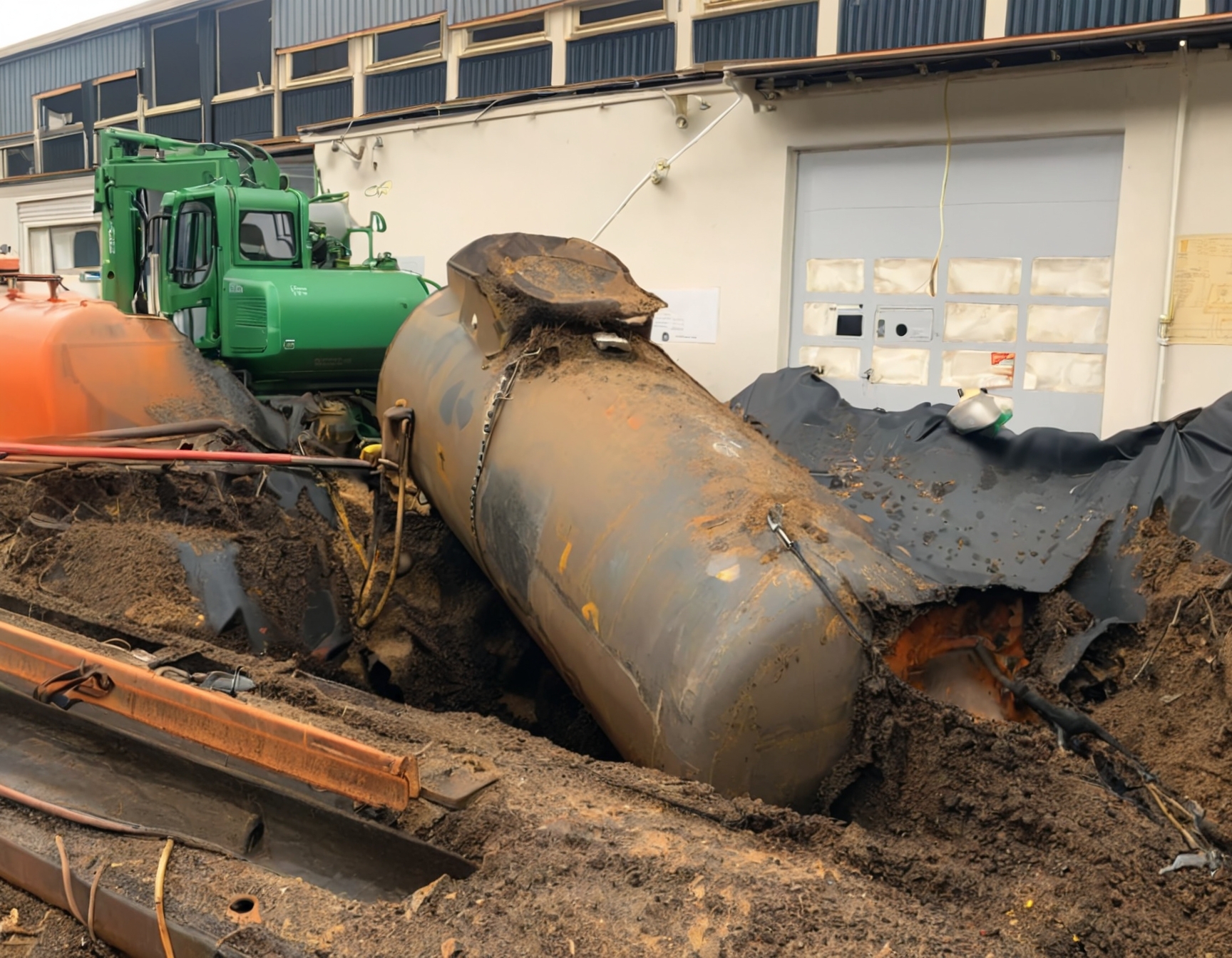 fuel tank removal